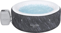 2-4 Person Inflatable Hot Tub Spa - Portable Outdoor Jacuzzi with 120 AirJets and EnergySense Cover