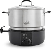 Electric Water Bath Canner, Automatic Home Canning Appliance for Jars, Fruits, Vegetables and Preserves