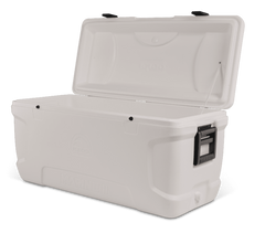 150 Quart Marine Hard Side Cooler - Large Ice Chest with THERMECOOL Insulation, Fish Ruler & Drain Plug