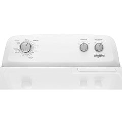 Top Load Electric Dryer with AutoDry System - Large Capacity Clothes Dryer with Wrinkle Shield & Hamper Door