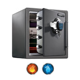 Digital Safe Box, Waterproof and Fireproof Alloy Steel Security Safe for Home and Office