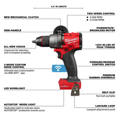 Milwaukee Pre-Sale Pre-Sale 2906-20 M18 FUEL 18V 1/2" Hammer Drill/Driver w/ ONE-KEY - Bare Tool