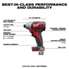 Milwaukee 2696-24A M18 18V 4 Tool Cordless Combo Kit w/ Circular Saw and Impact