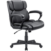 Mid Back Office Chair, Ergonomic Swivel Computer Task Chair for Home Office, Work and Study