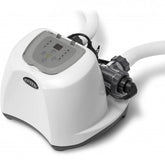 Saltwater Pool Chlorine System with E.C.O. Technology for Above-Ground Pools up to 15,000 Gallons, 110-120V with GFCI