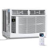 6,000 BTU Window Air Conditioner, 115V, with Reusable Filter and Controls