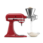 All Metal Grain Mill Attachment, Adjustable Grain Grinder Accessory for Stand Mixers, Wheat, Flour & Cereal Grinding