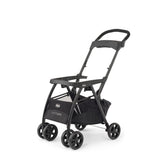 Lightweight Infant Car Seat Caddy Frame Stroller, Portable Baby Carrier Stroller Frame with Easy Fold Design
