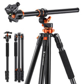90 Inch Ultra High Camera Tripod with Metal Ball Head, Extra Tall Heavy Duty Photography Tripod Stand