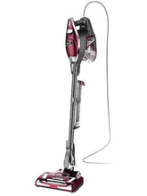 Lightweight Corded Stick Vacuum with XL Dust Cup, LED Headlights and Pet Hair Tools, Bordeaux/Silver