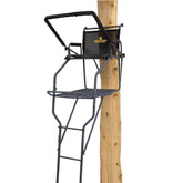 Jumbo Jack Ladder Stand – Adjustable Shooting Rail, Large Platform, Mesh Seat