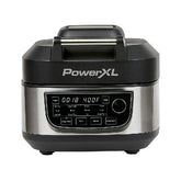 6-Qt 12-in-1 Grill and Air Fryer Combo, 1550W, Stainless Steel