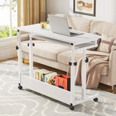 Height Adjustable Laptop Desk, Portable Sofa and Bed Table for Work and Study