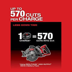 Milwaukee 2732-21HDSB M18 FUEL 18V 7-1/4" Circular Saw Kit w/ 25 Saw Blades