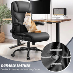 Ergonomic Big and Tall Executive Office Chair, High Back Computer Desk Chair for Home Office and Workspace