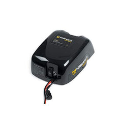 Electric Boat Anchor Winch with Horizontal Mount Davit, 40 lb Capacity, 100 ft Nylon Rope & Mounting Hardware
