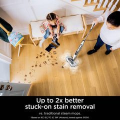 All-in-One Hard Floor Steam Mop, Multi-Surface Steam Cleaner with Powerful Steam Blaster for Tile, Wood & Home Cleaning