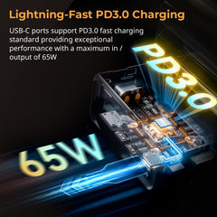 99Wh 6800mAh V Mount Battery, Rechargeable Professional Camera Battery for Video and Photography