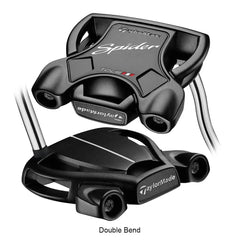 Spider Tour Black Double Bend Putter
