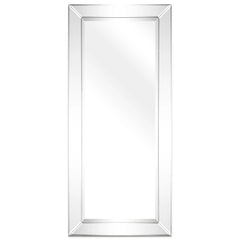 Beveled Rectangular Clear HD Wall Mirror, Bathroom Vanity and Bedroom Mirror, 3 Sizes