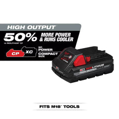 Milwaukee 48-59-1835 M18 18V 3.0Ah REDLITHIUM High Output Compact Starter Kit