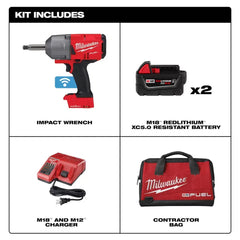 Milwaukee Pre-Sale 2769-22R M18 FUEL 18V 1/2" ONE-KEY Controlled Torque Impact Wrench Kit