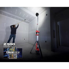 Milwaukee 2131-20 M18 18V Li-Ion ROCKET Dual Power Tower Light - Bare Tool