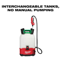 Milwaukee 2820-21PS M18 18V 4 Gallon Switch Tank Backpack Sprayer Kit