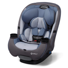 3-in-1 Slim Convertible Car Seat, All-in-One Infant Toddler Booster Seat, Rear & Forward Facing Child Safety Seat, Blue