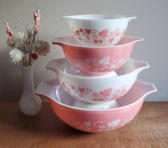 Pink Gooseberry Cinderella Mixing Bowls