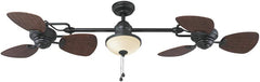 74-Inch Outdoor Ceiling Fan, Bronze