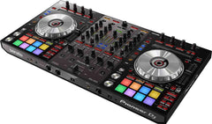 4-Channel Professional DJ Controller with Performance Pads and Dual Jog Wheels